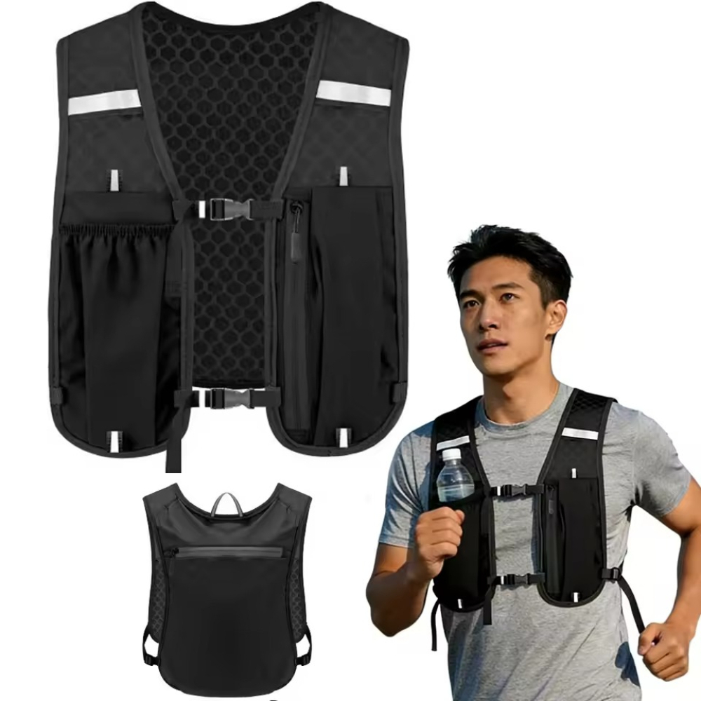 Hiking Backpack Waterproof - Men Women Sports Hydration Pack Breathable