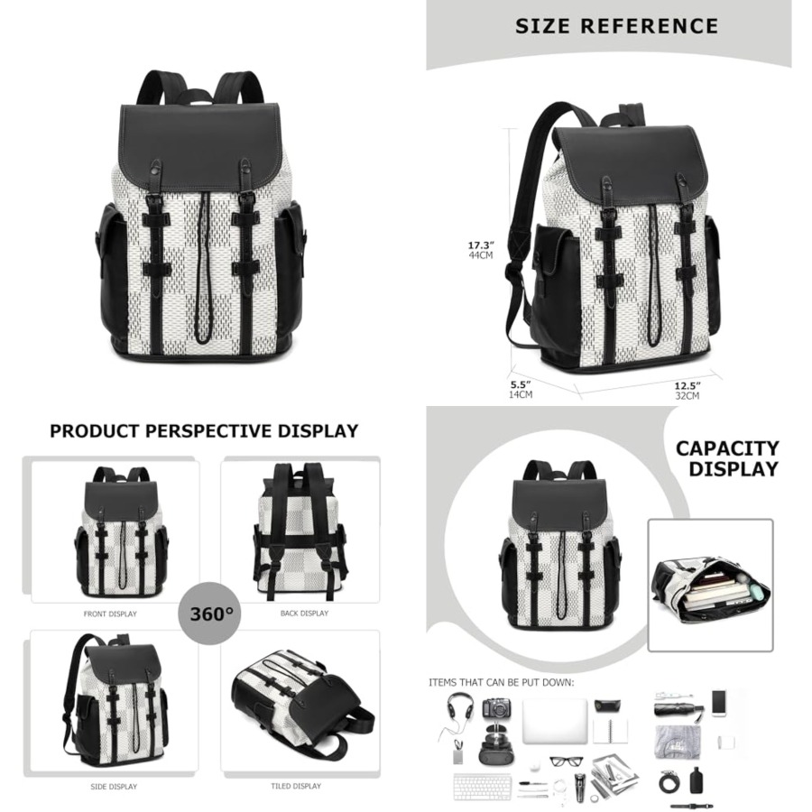 Travel Backpack Anti Theft - Laptop Backpack for Men Luxury Anti-Theft