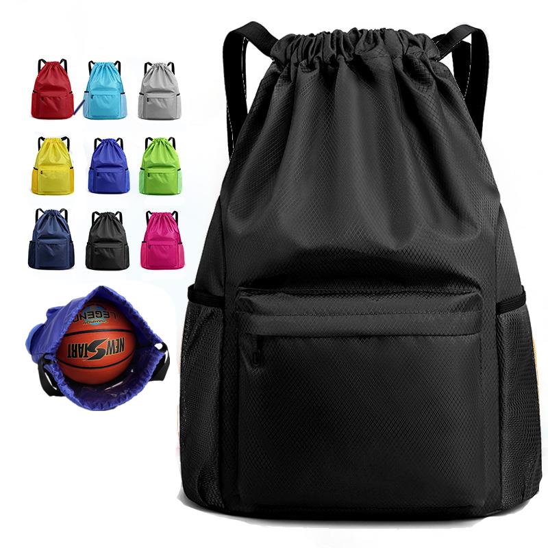 Drawstring Gym Bag - Sports Drawstring Backpack String Bag Sackpack