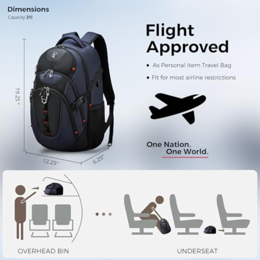 Design Laptop Backpack with US – Laptop Backpack 15.6 recenzja i cena