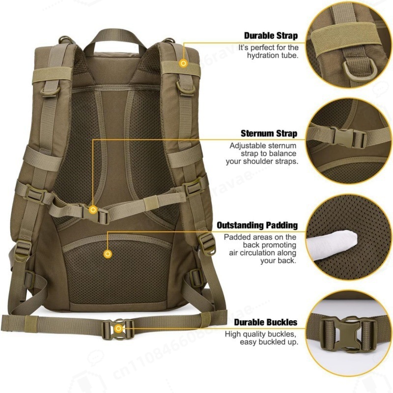 Waterproof Outdoor Tactical Ba – Rucksack Military Style recenzja i cena