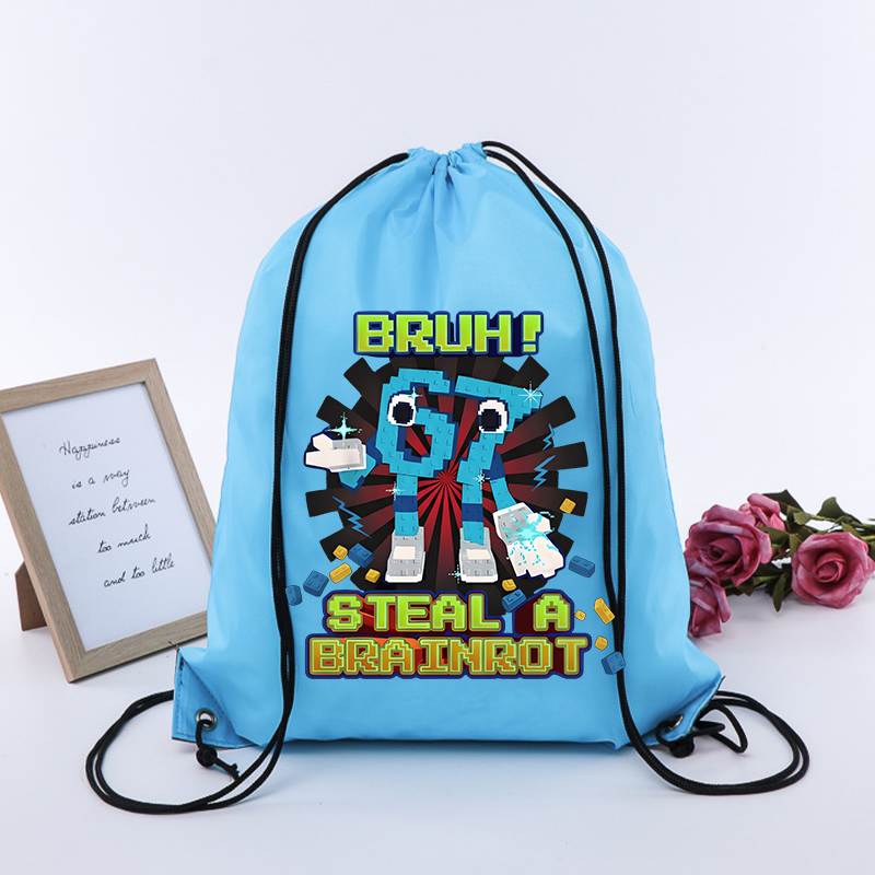 Steal A Brainrot 67 Six Seven  – Drawstring Gym Bag recenzja i cena