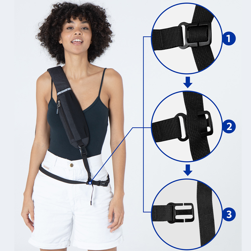 WATERFLY Crossbody Sling Bag C – Sling Backpack Shoulder recenzja i cena