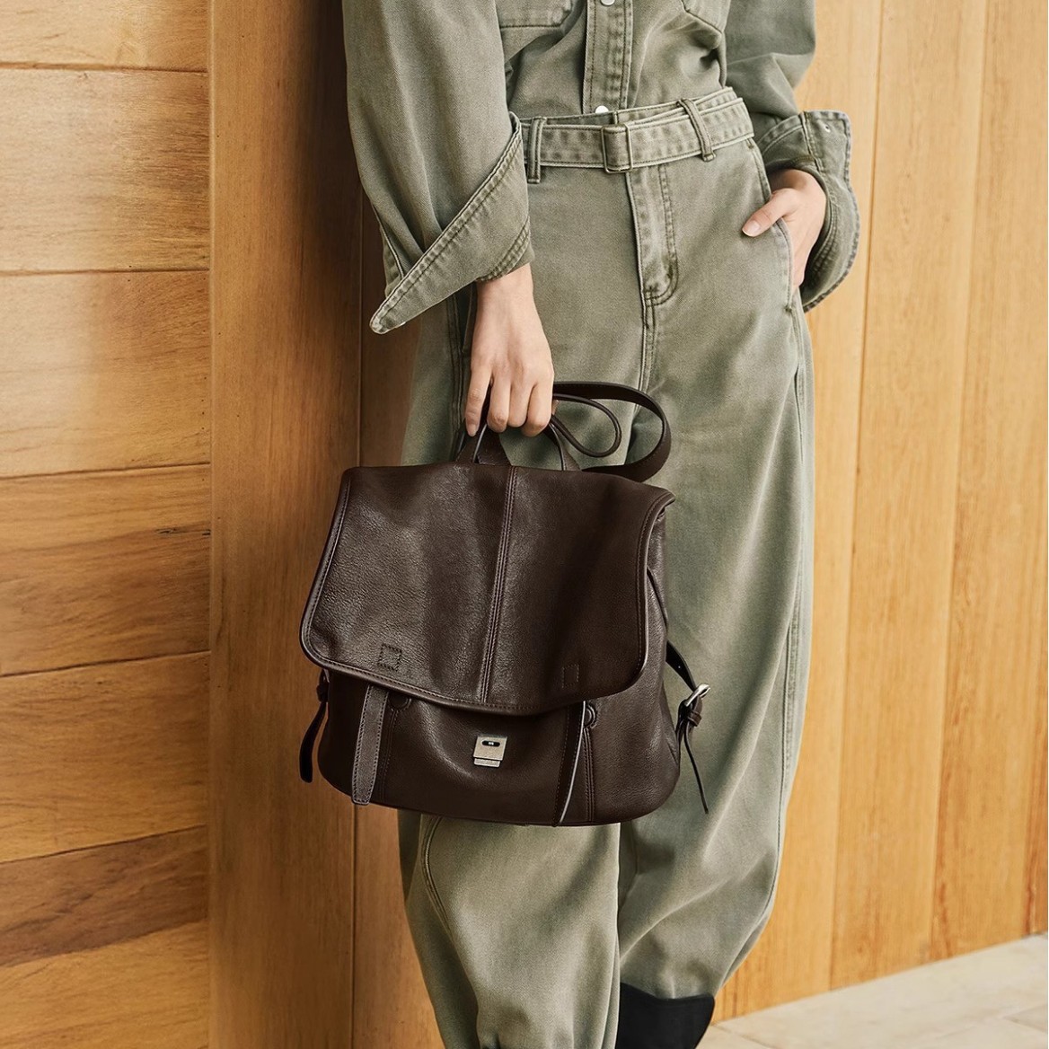 Personalized Waxed Canvas Mess – Business Backpack Brief recenzja i cena