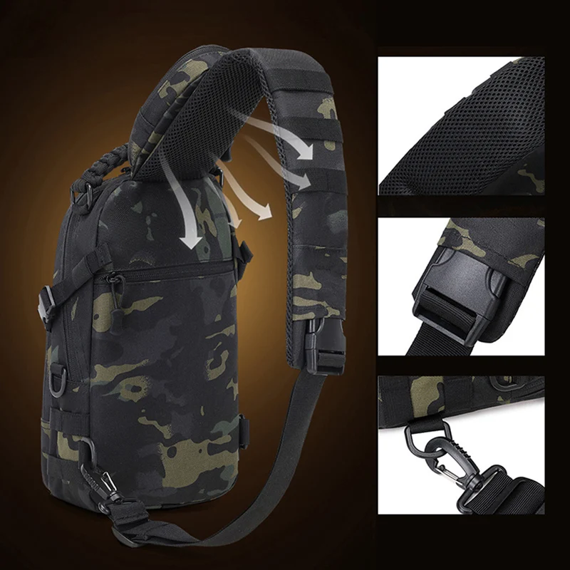 Men's Waist Bag Sports Shoulde – Sling Backpack Shoulder recenzja i cena