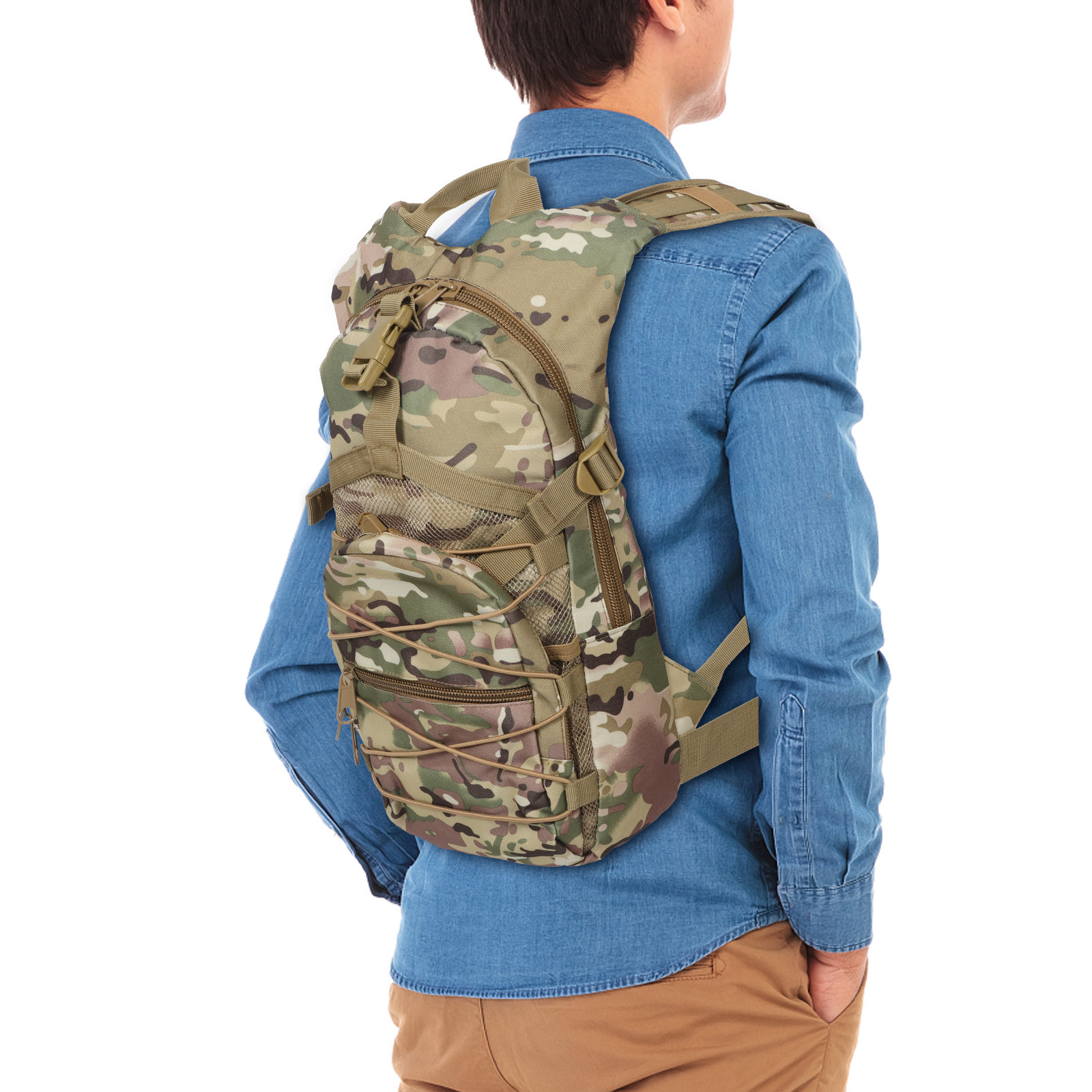 Military Style Camouflage Back – Rucksack Military Style recenzja i cena