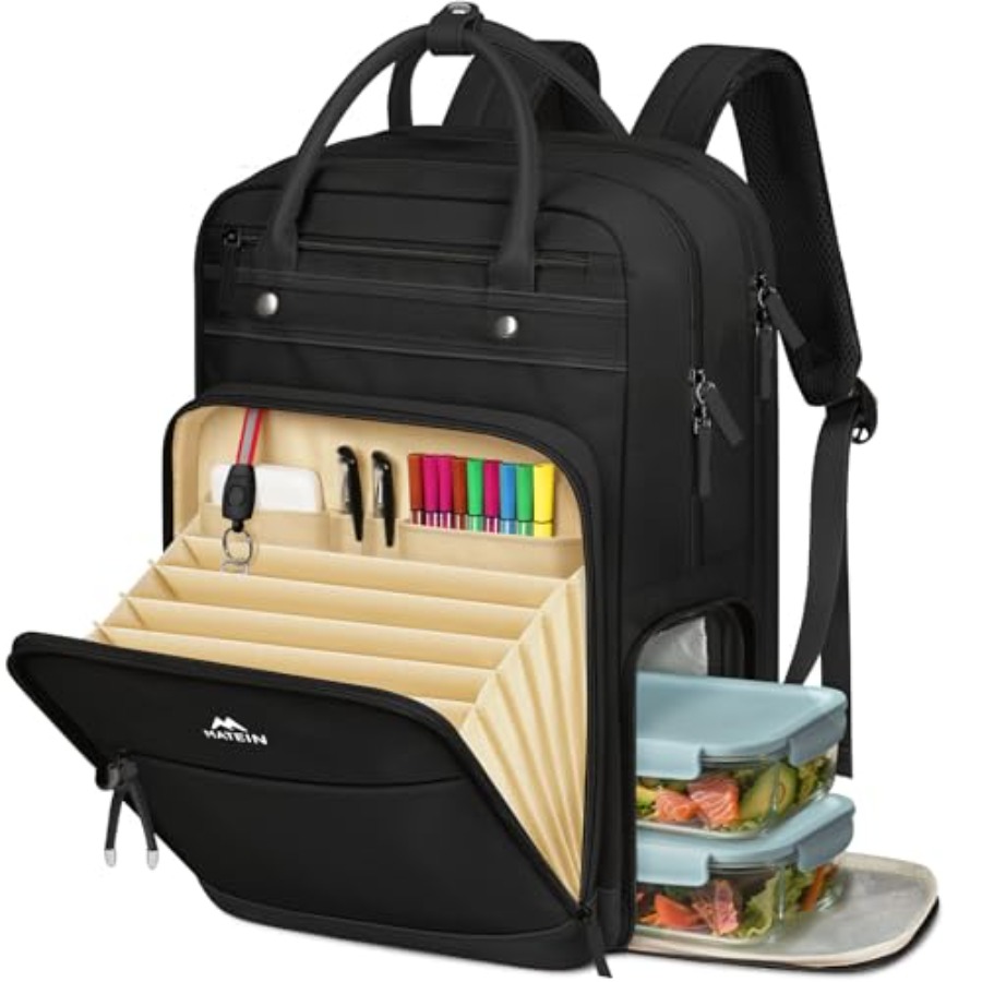 Teacher Backpack with Lunch Co – Laptop Backpack 15.6 recenzja i cena
