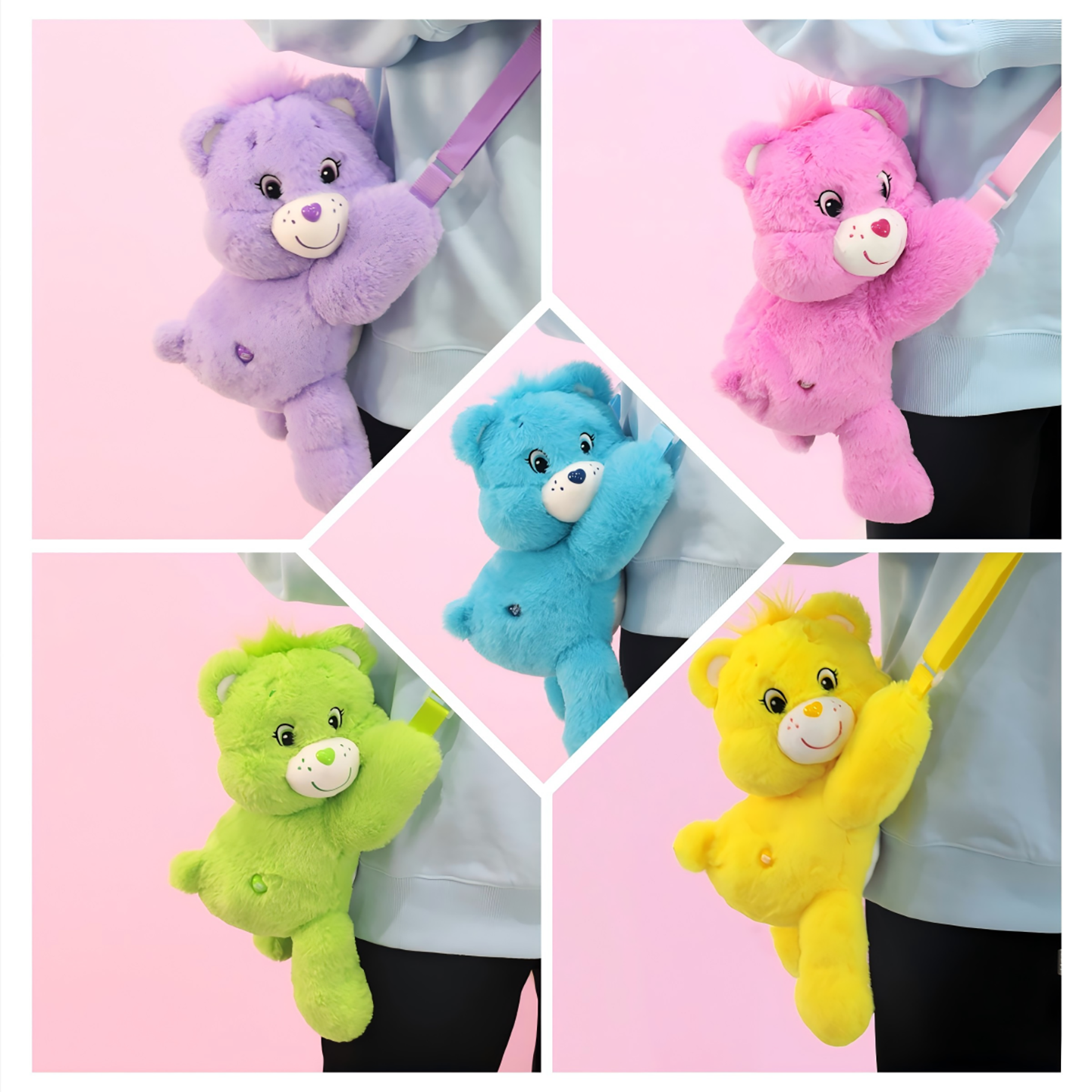 Care Bears Cute Plush Crossbod – Mini Backpack Purse recenzja i cena