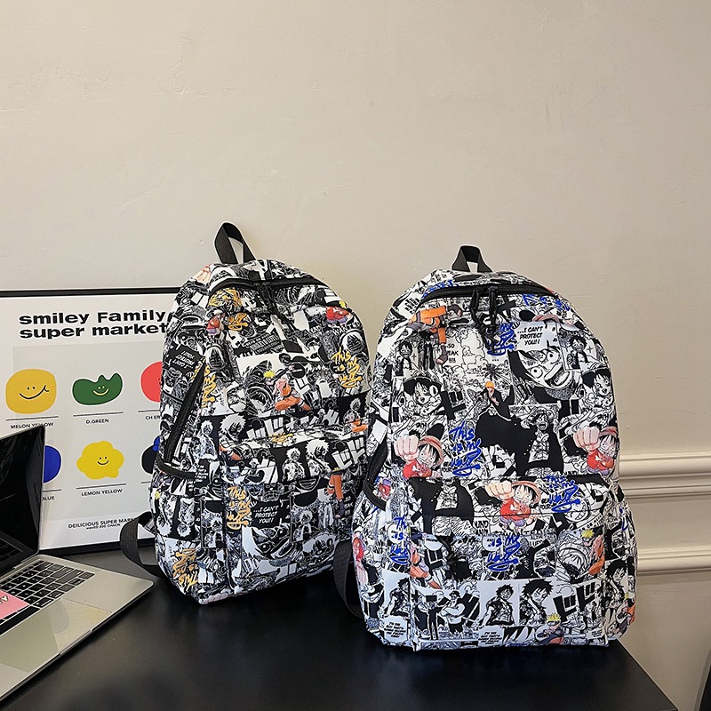 Trendy One Piece Luffy Anime B – School Backpack Teen recenzja i cena
