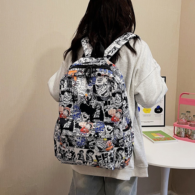 Trendy One Piece Luffy Anime B – School Backpack Teen recenzja i cena