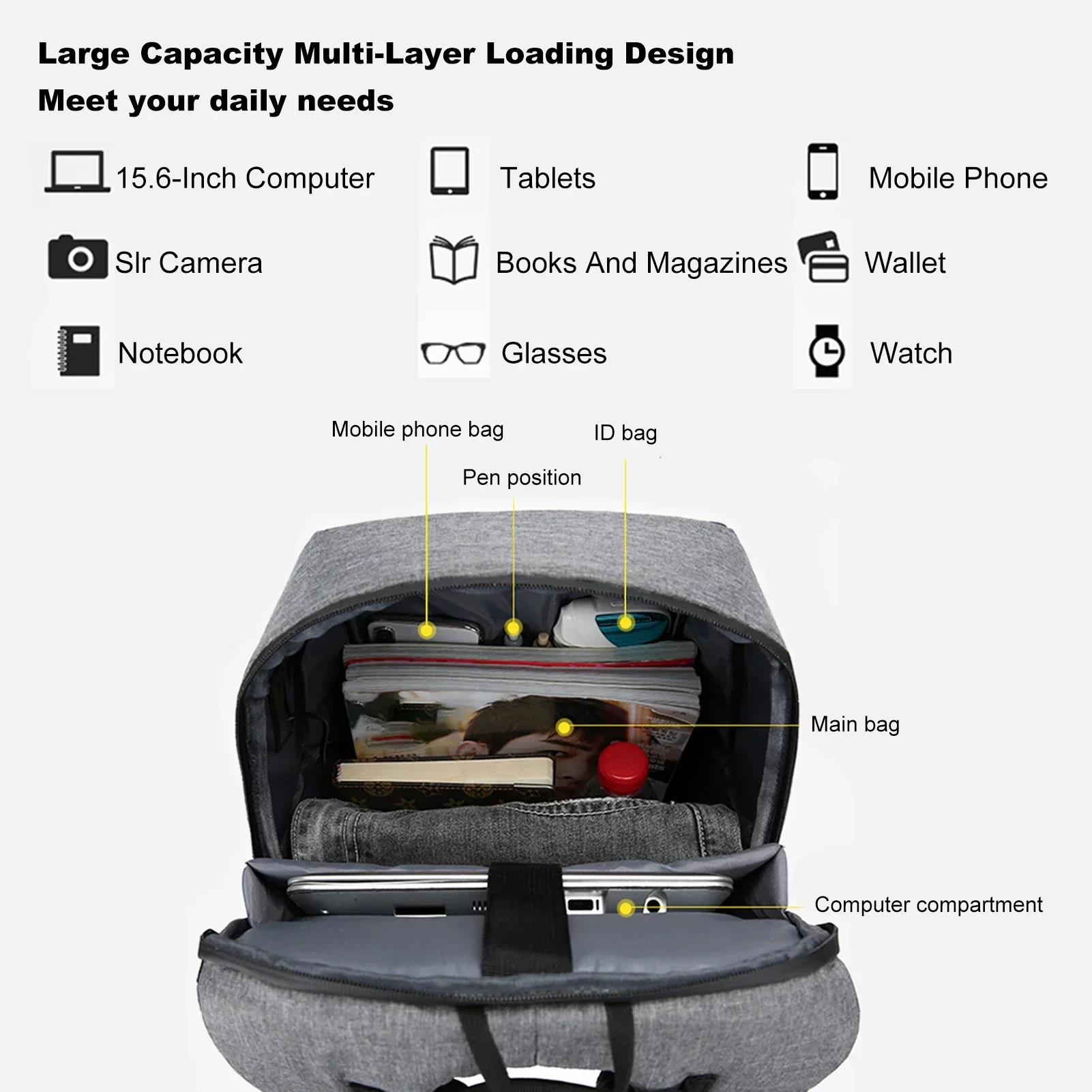 Laptop Backpack for 17 Inch La – Fashion Backpack Women recenzja i cena