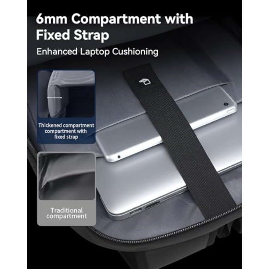 17.3'' Laptop Backpack for Men – Travel Backpack Anti Theft recenzja i cena