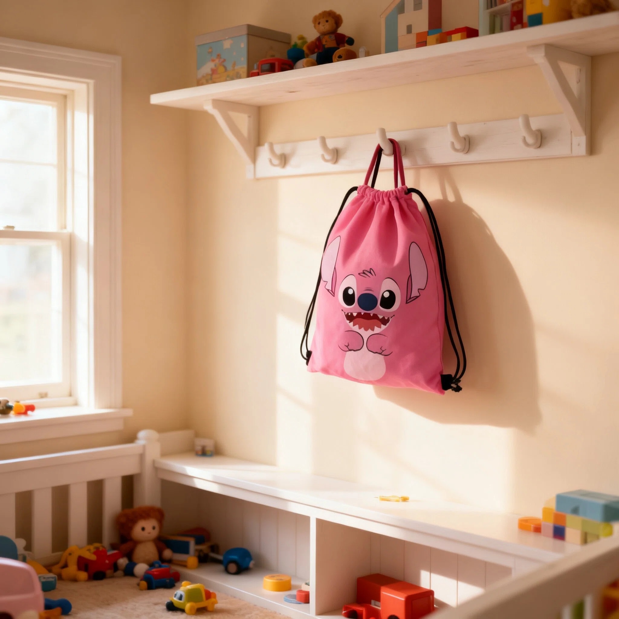 Disney Stitch Storage Bags Set – Drawstring Gym Bag recenzja i cena