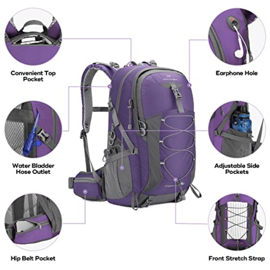 Hiking Backpack, Camping Backp – Rain Cover Backpack recenzja i cena
