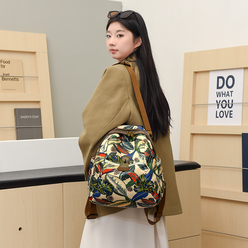 Fashion Women's Backpack Vinta – Canvas Backpack Casual recenzja i cena