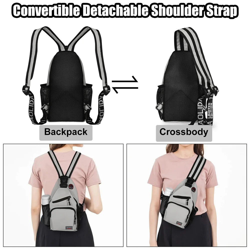 Multi-pocket Casual Chest Bag  – Sling Backpack Shoulder recenzja i cena