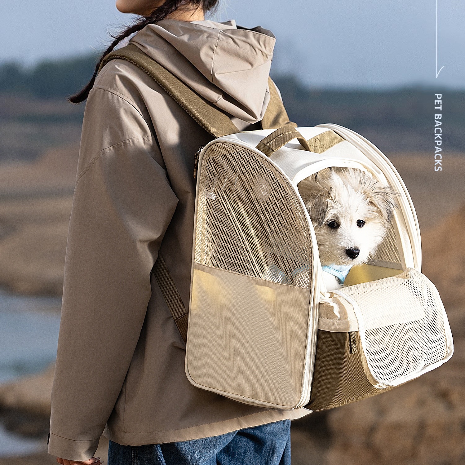 Pet Carrier Backpack Breathabl – Foldable Backpack Small recenzja i cena