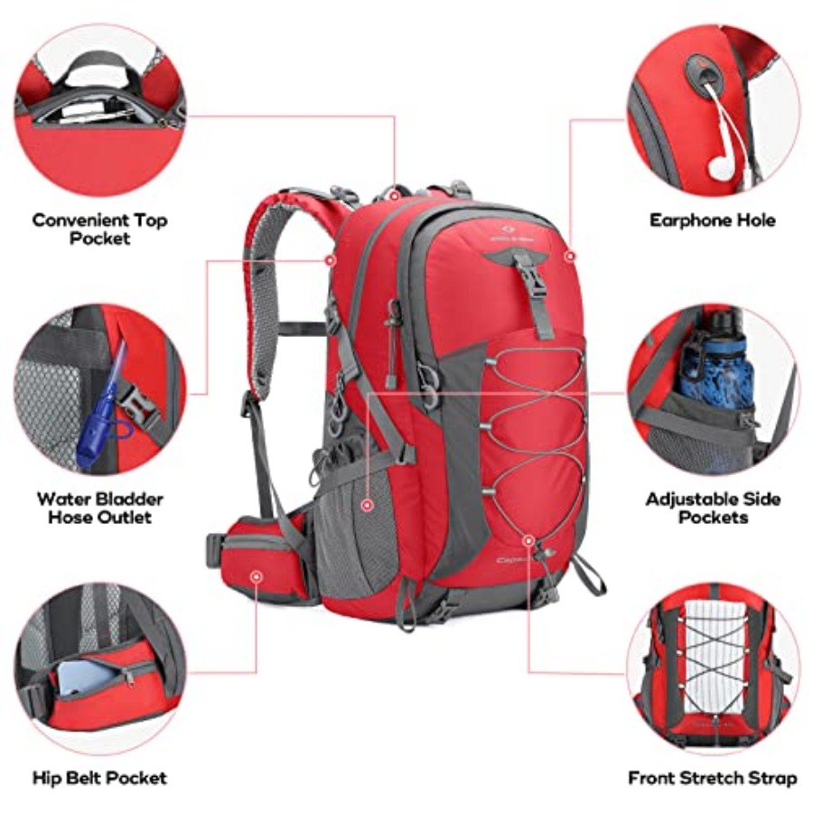 Hiking Backpack, Camping Backp – Rain Cover Backpack recenzja i cena
