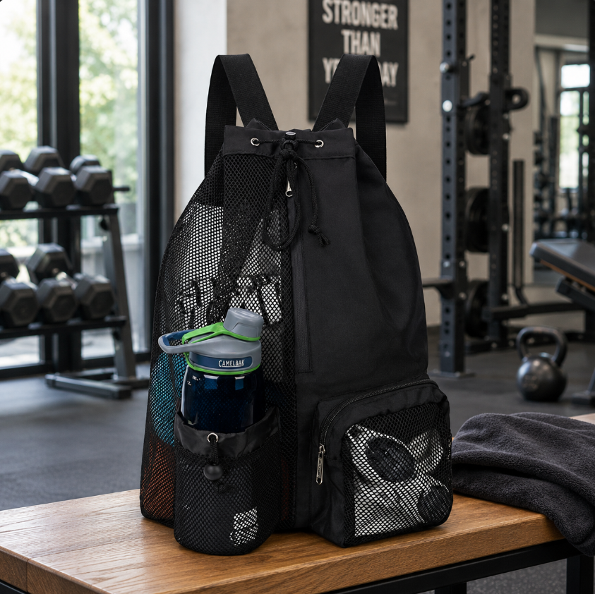 Drawstring Beach Storage Bag M – Drawstring Gym Bag recenzja i cena