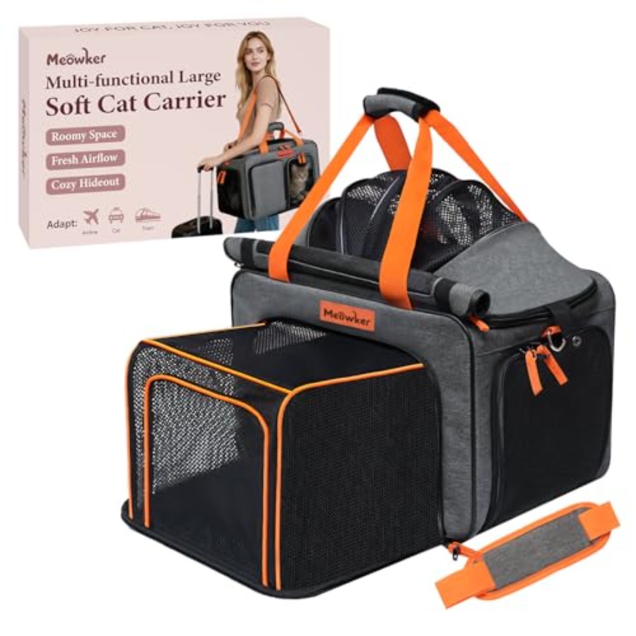 Cat Pet Carrier Soft Sided Bag – Foldable Backpack Small recenzja i cena