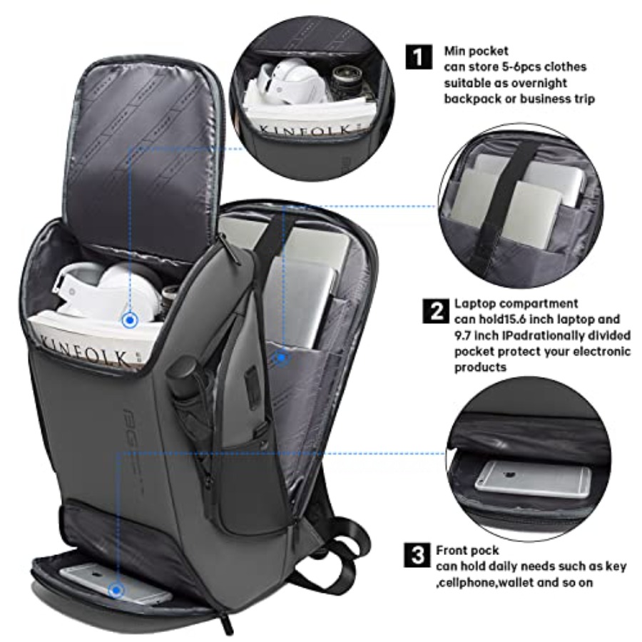 Business Laptop Smart backpack – Laptop Backpack 15.6 recenzja i cena