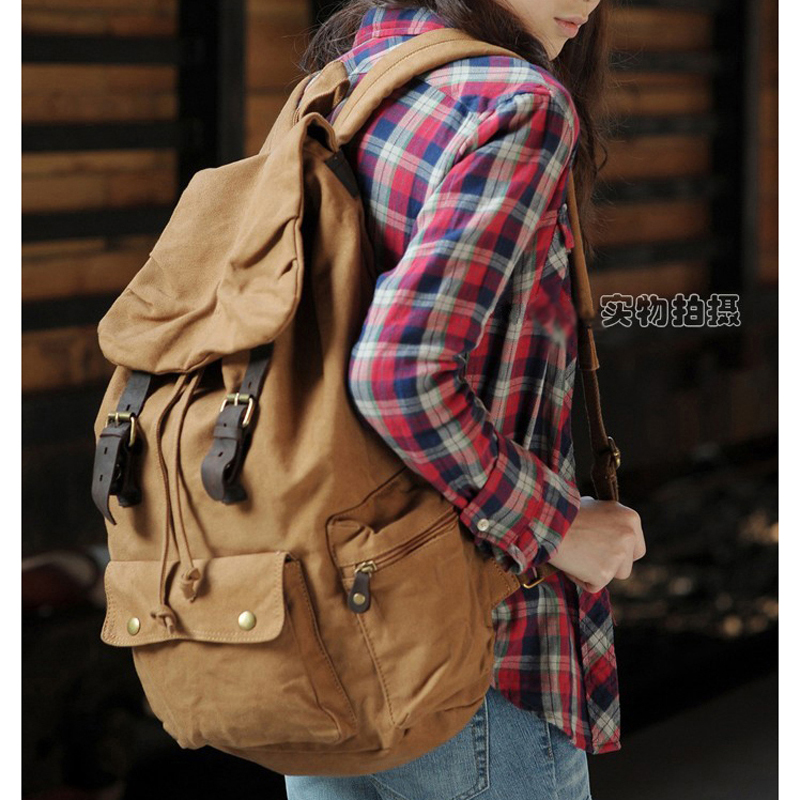 Fashion New Military Canvas Ba – Rucksack Military Style recenzja i cena