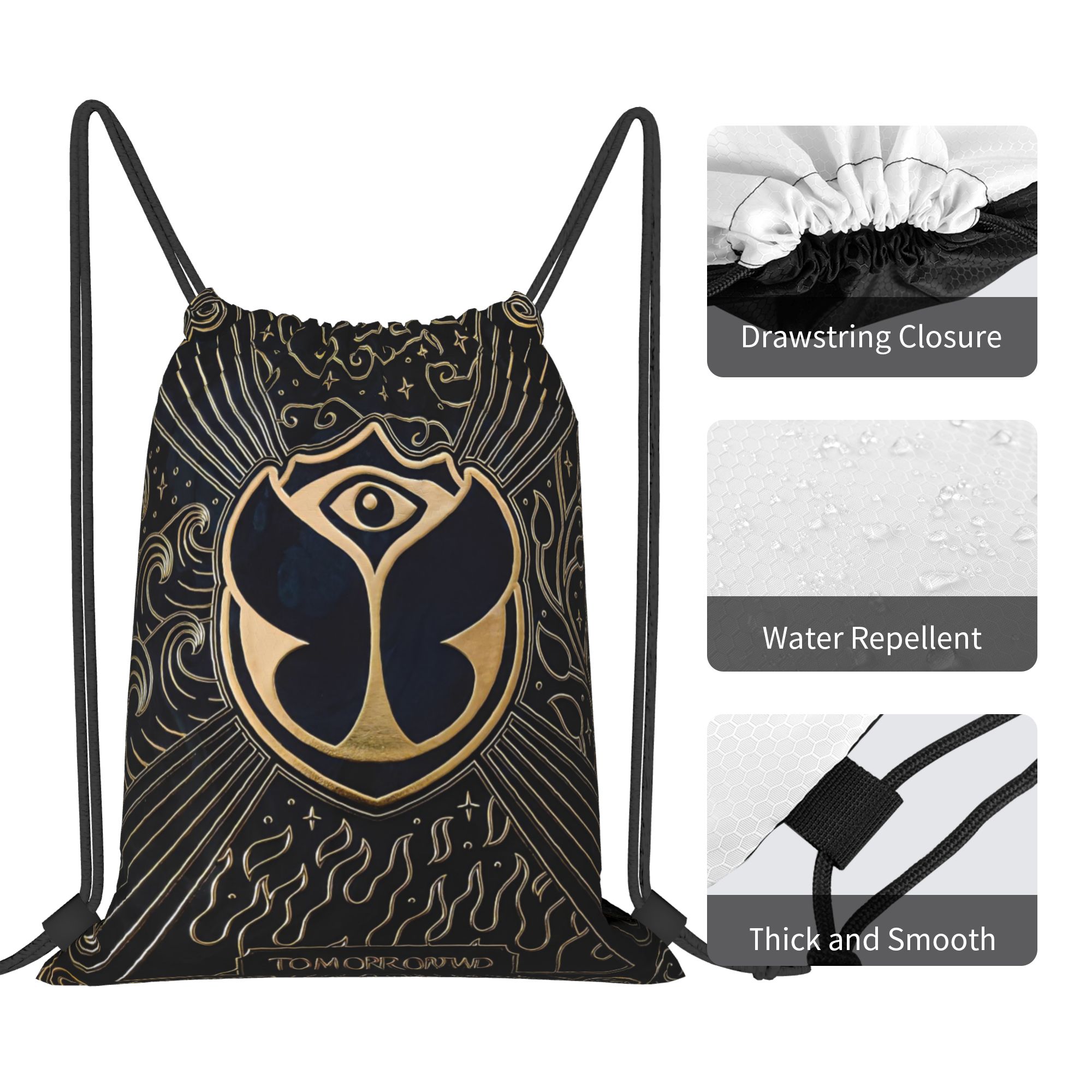 Tomorrowlands  Drawstring Back – Drawstring Gym Bag recenzja i cena