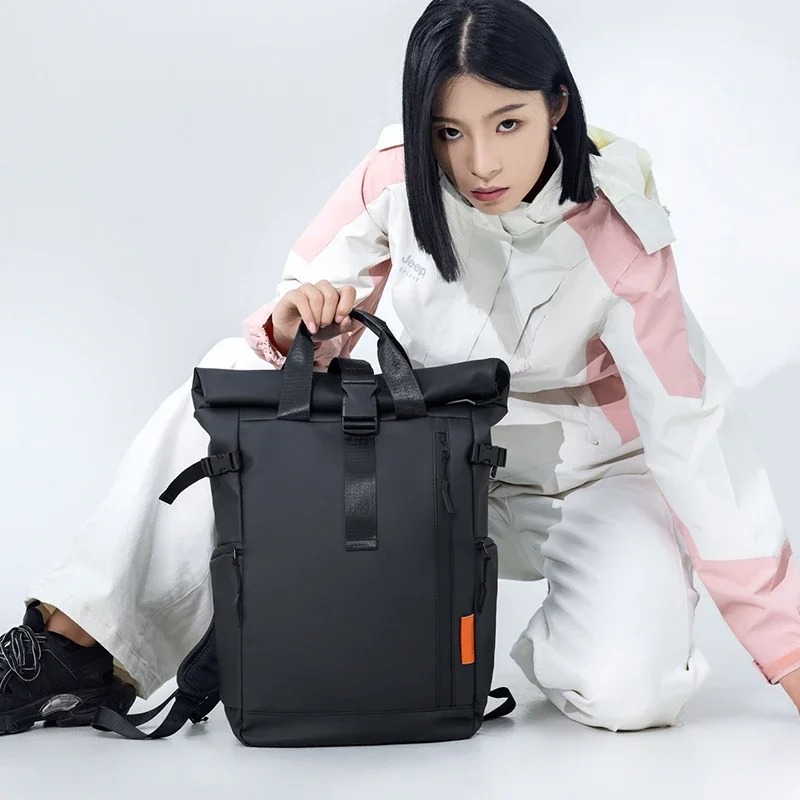Unisex Fashionable Minimalist  – Canvas Backpack Casual recenzja i cena