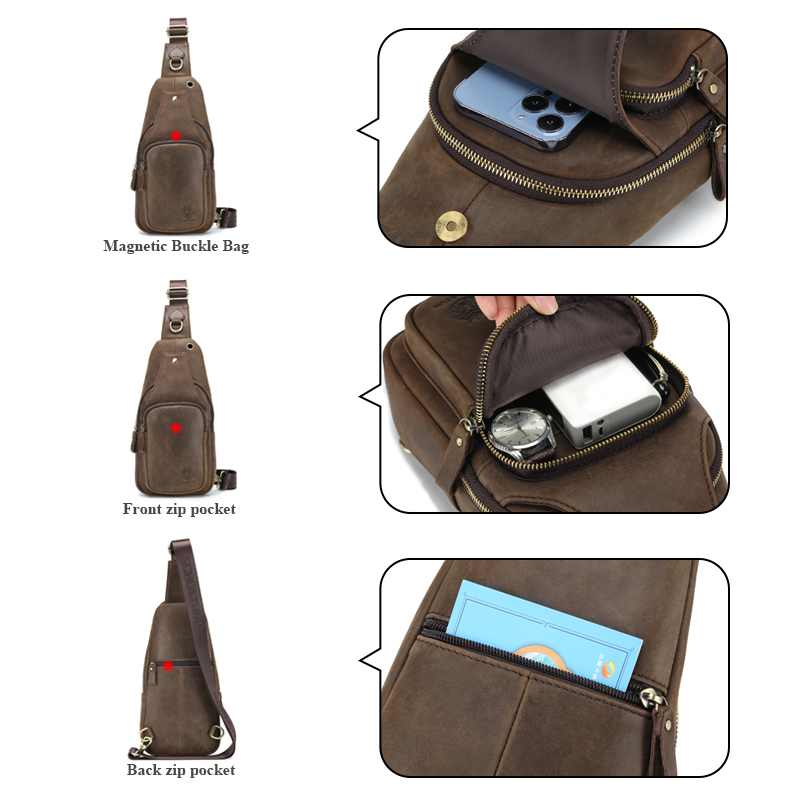 SCHLATUM 100%Genuine Leather C – Leather Backpack Vintage recenzja i cena