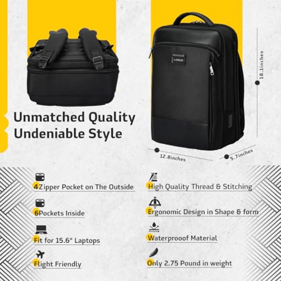 Laptop Business Backpack for M – Travel Backpack Anti Theft recenzja i cena