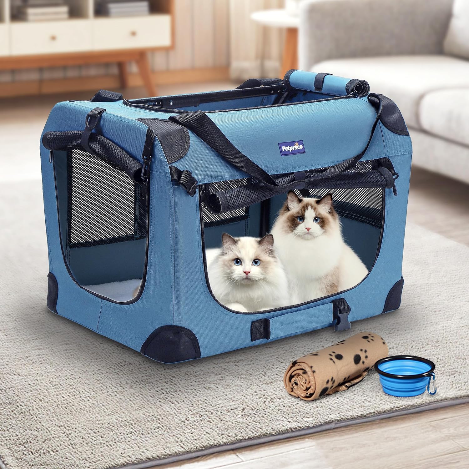 Portable Collapsible Dog Crate – Foldable Backpack Small recenzja i cena