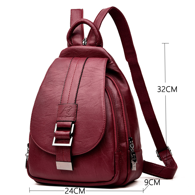 Designer Backpacks Women Leath – Leather Backpack Vintage recenzja i cena