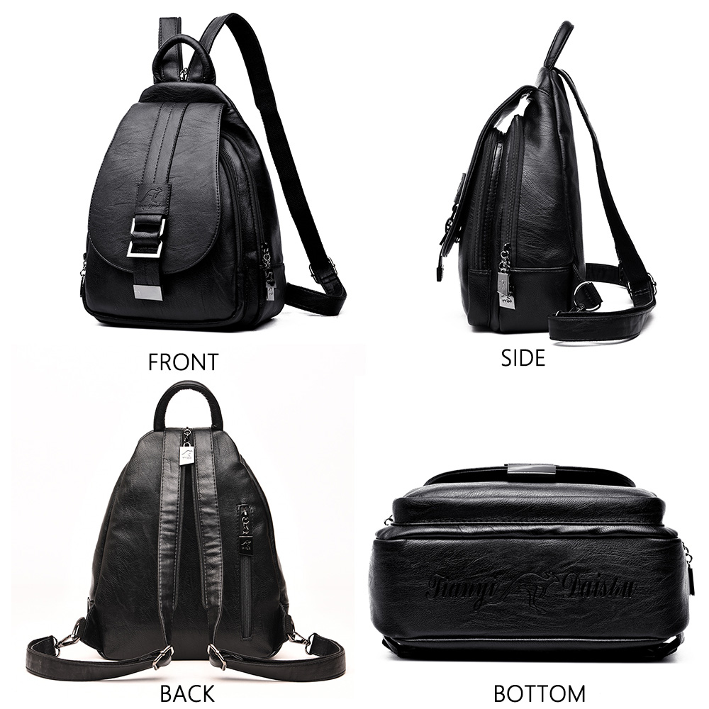 Designer Backpacks Women Leath – Leather Backpack Vintage recenzja i cena