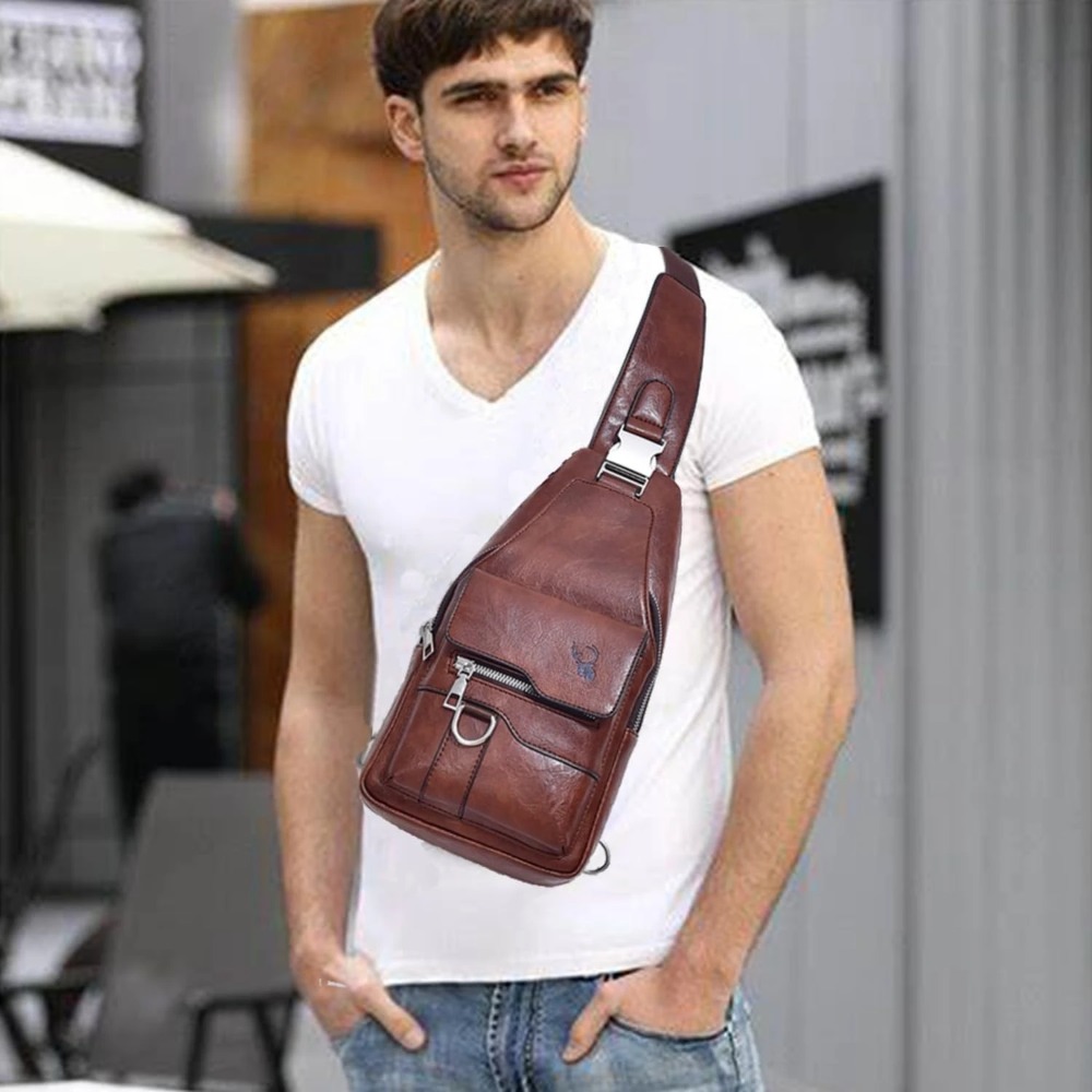 Sling Bag for Men Crossbody Ch – Sling Backpack Shoulder recenzja i cena