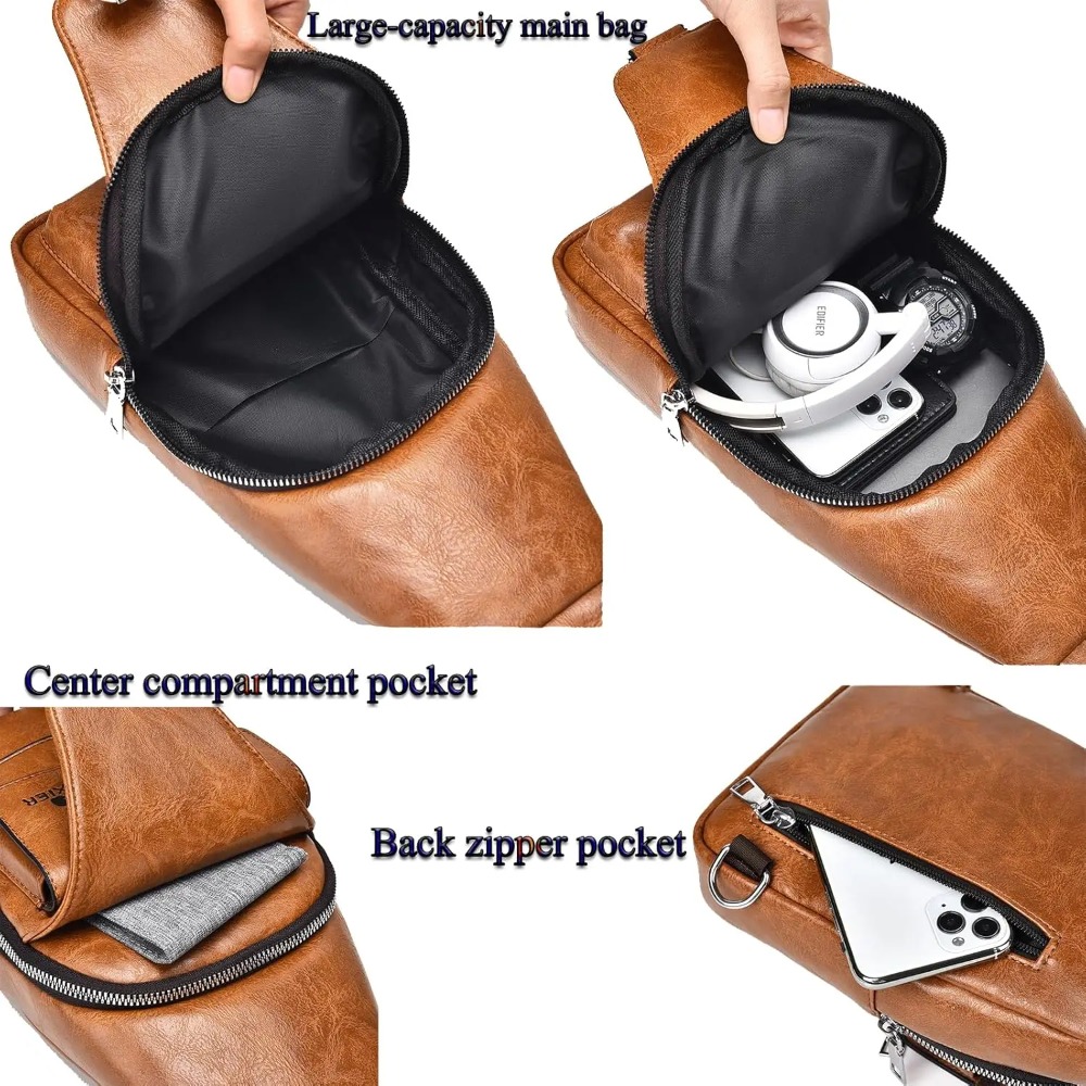 Sling Bag for Men Crossbody Ch – Sling Backpack Shoulder recenzja i cena