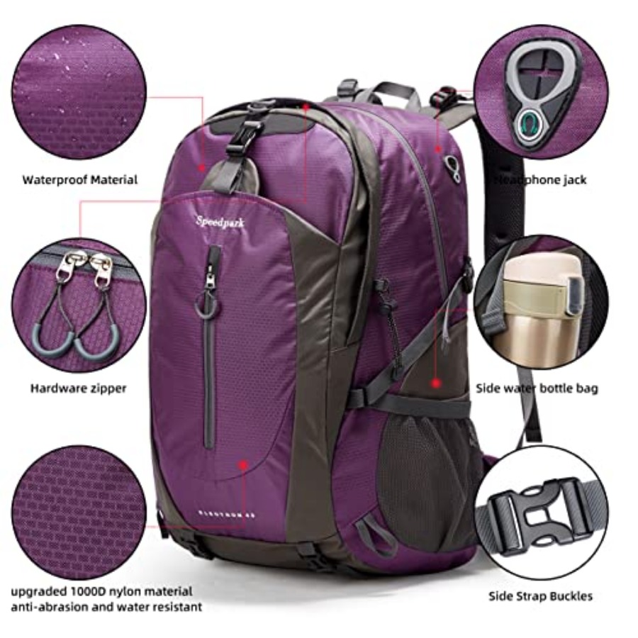 Hiking Backpack 40L Waterproof – Rain Cover Backpack recenzja i cena
