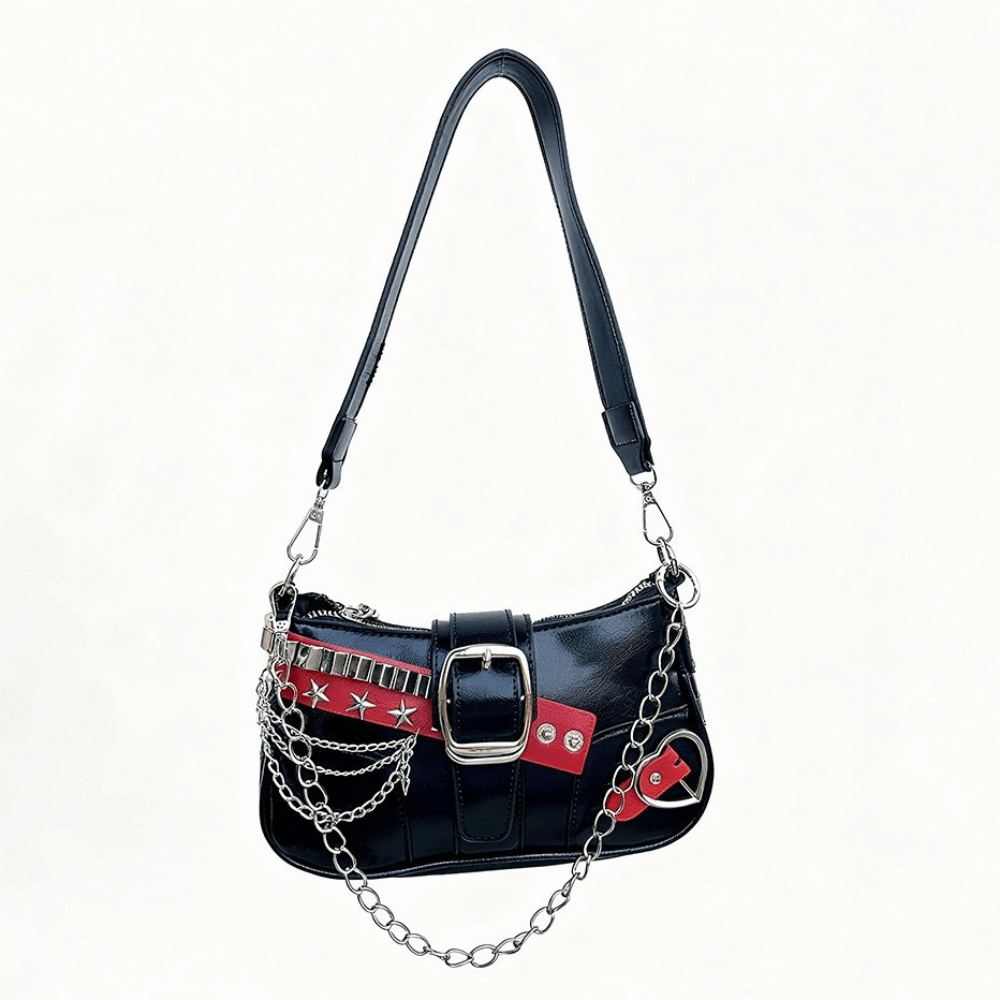 Vintage Y2K Shoulder Bag PU Le – Leather Backpack Vintage recenzja i cena
