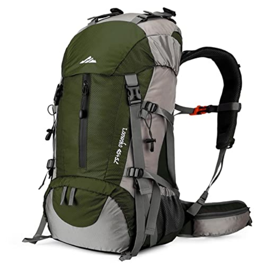 Loowoko 50L Hiking Backpack, W – Rain Cover Backpack recenzja i cena