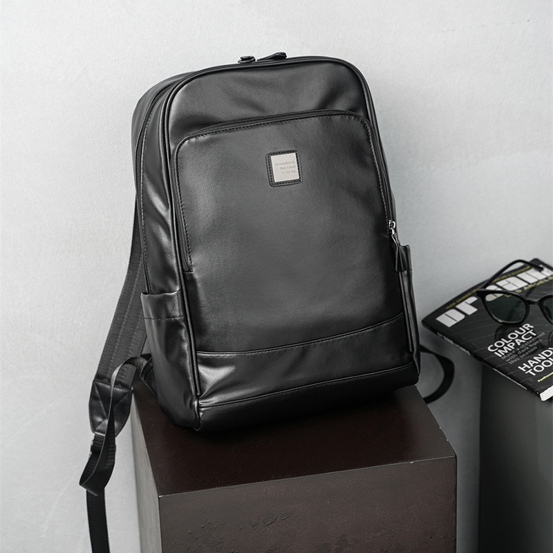 Man's PU Leather Backpack Exec – Leather Backpack Vintage recenzja i cena