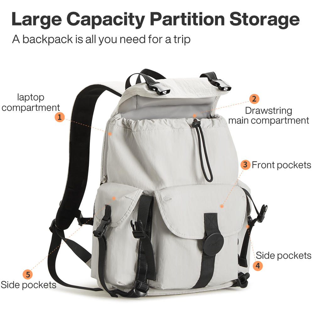 Mixi Travel Backpack 18 Inch C – Hiking Backpack Waterproof recenzja i cena