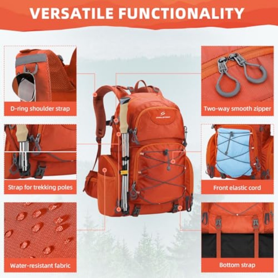 Hiking Backpack, 40L Waterproo – Hiking Backpack Waterproof recenzja i cena
