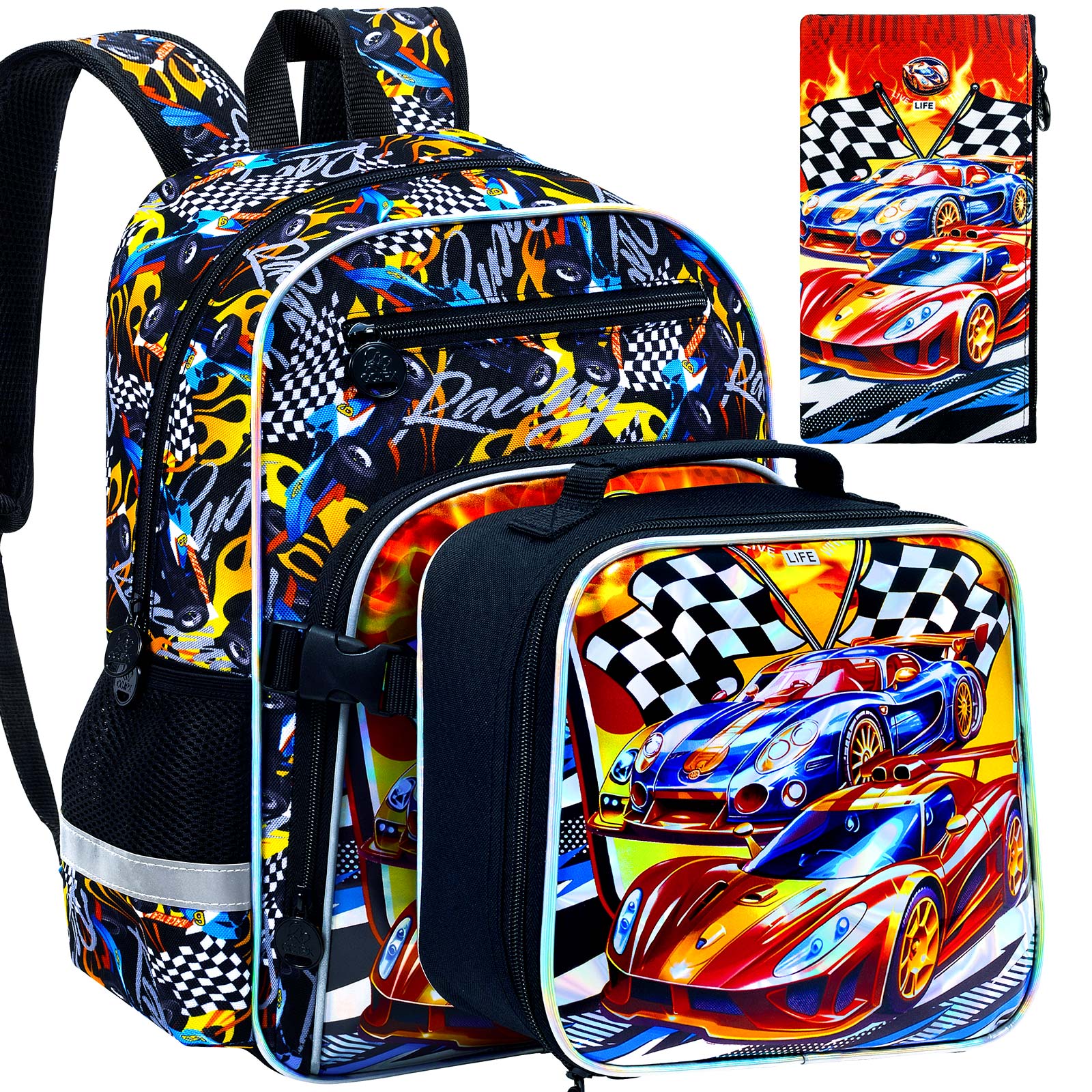 Bookbag for Kids Boys, 3PCS Ba – Hydration Pack Outdoor recenzja i cena