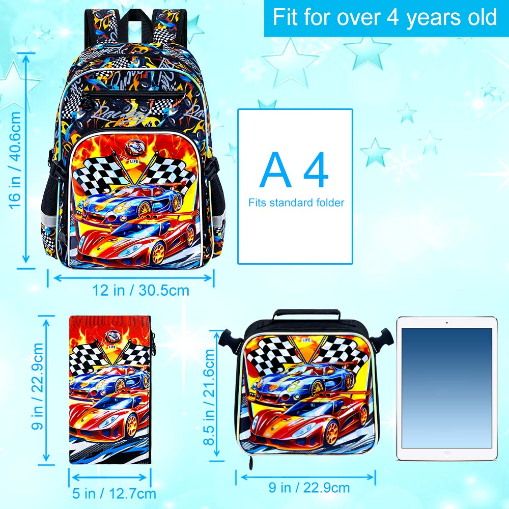 Bookbag for Kids Boys, 3PCS Ba – Hydration Pack Outdoor recenzja i cena