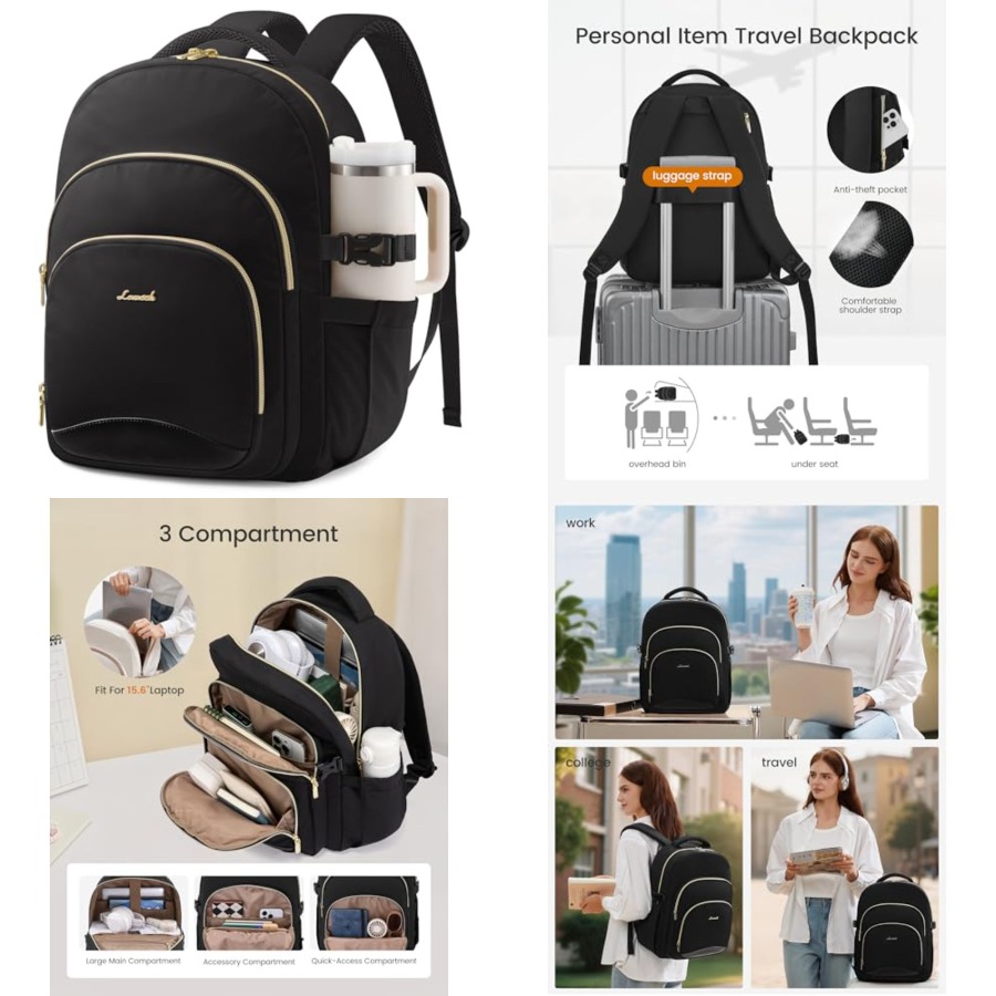 Laptop Backpack for Women, Wor – School Backpack Teen recenzja i cena