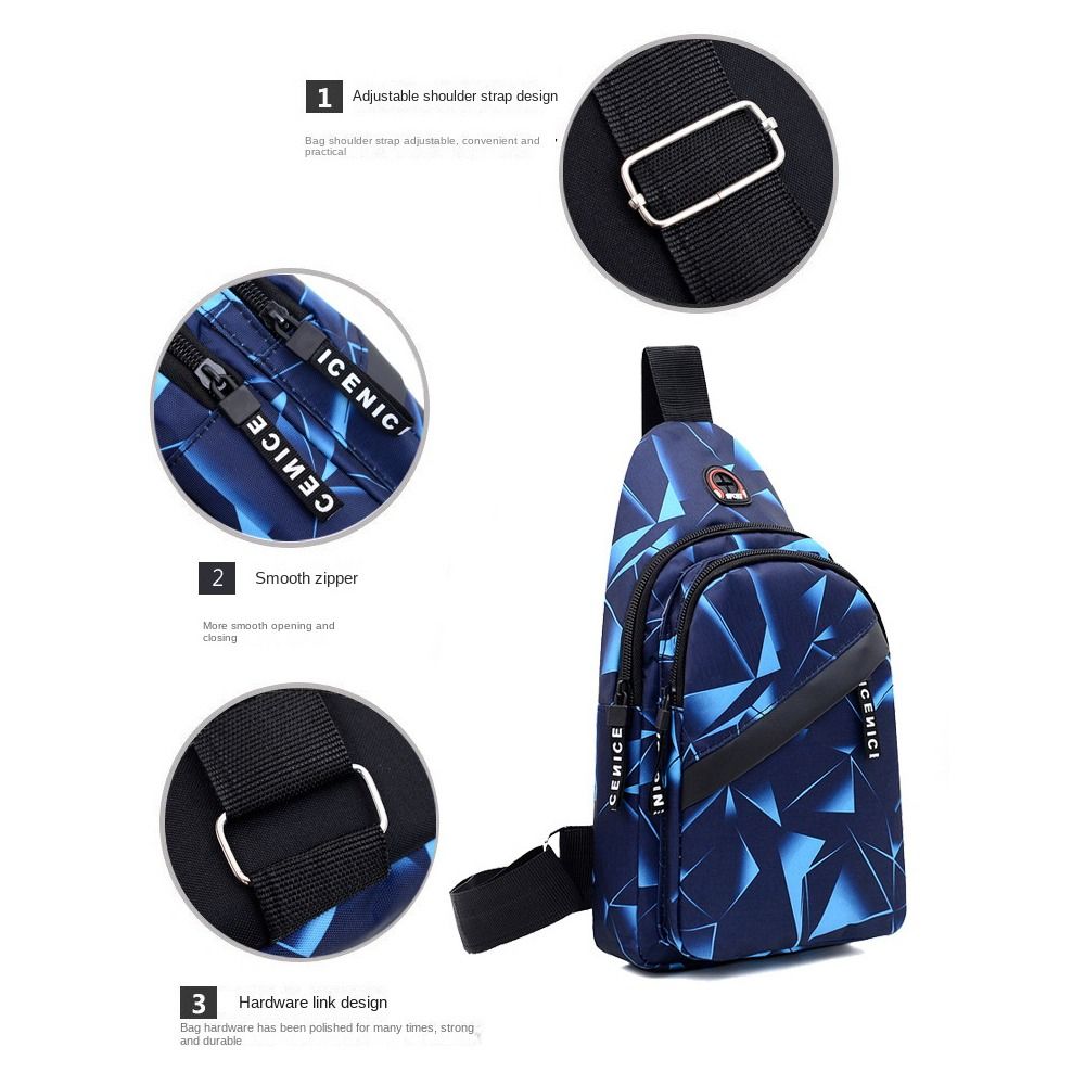 Fashion 2-Layer Chest bag Trav – Sling Backpack Shoulder recenzja i cena