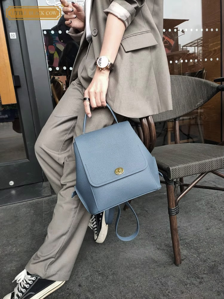 Genuine Leather Backpack Women – Leather Backpack Vintage recenzja i cena