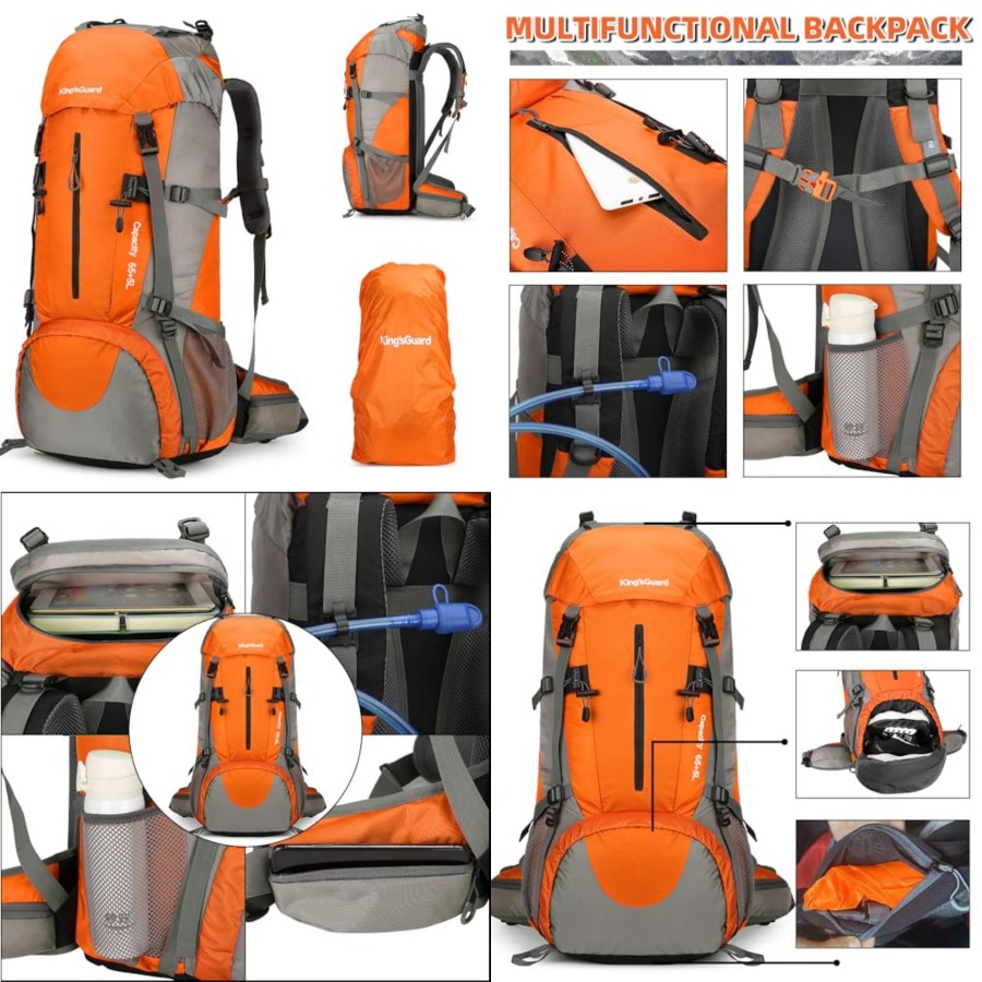 70L Hiking Backpack with Rain  – Rain Cover Backpack recenzja i cena