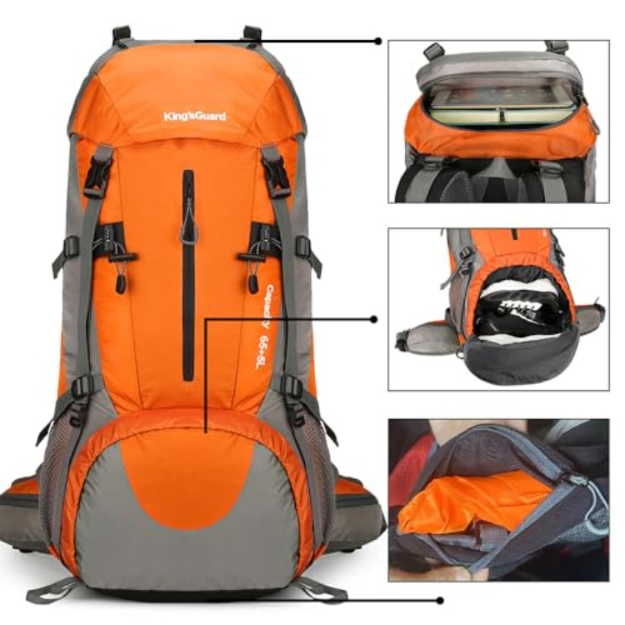 70L Hiking Backpack with Rain  – Rain Cover Backpack recenzja i cena