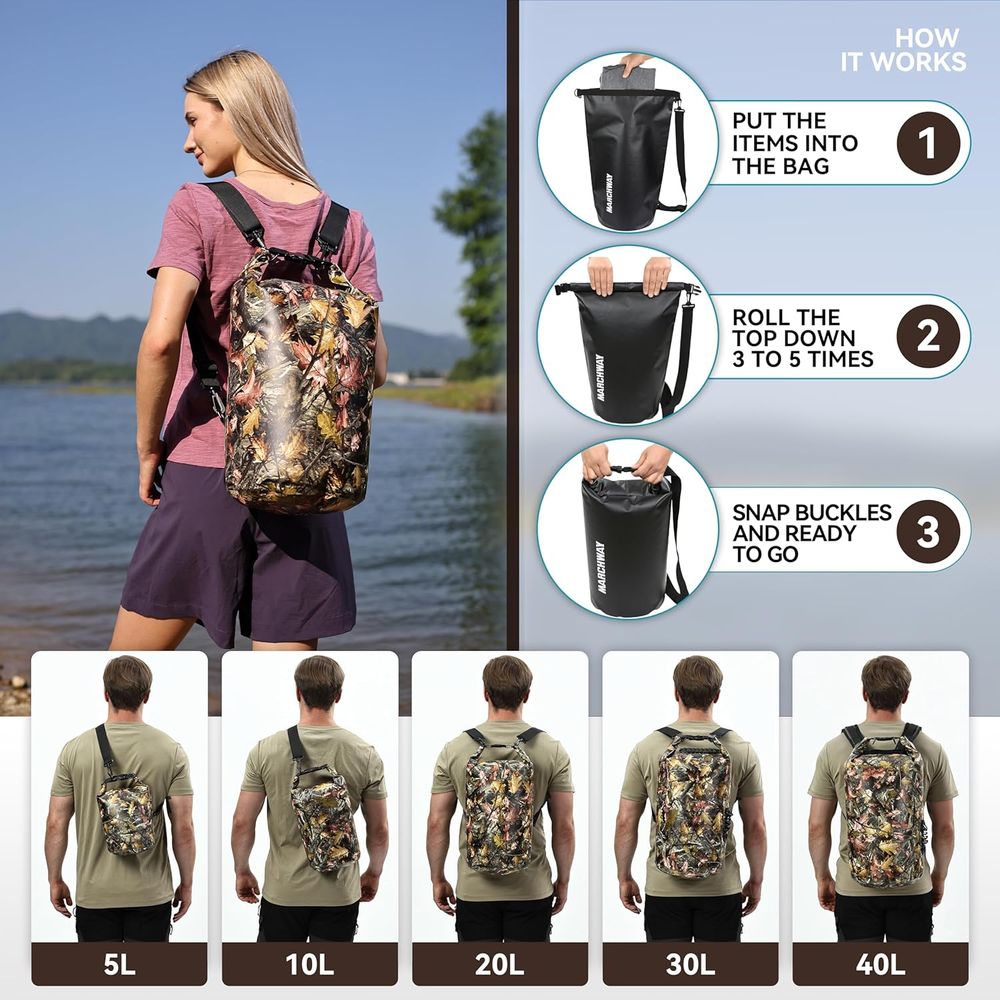 Floating Waterproof Dry Bag Ba – Hiking Backpack Waterproof recenzja i cena