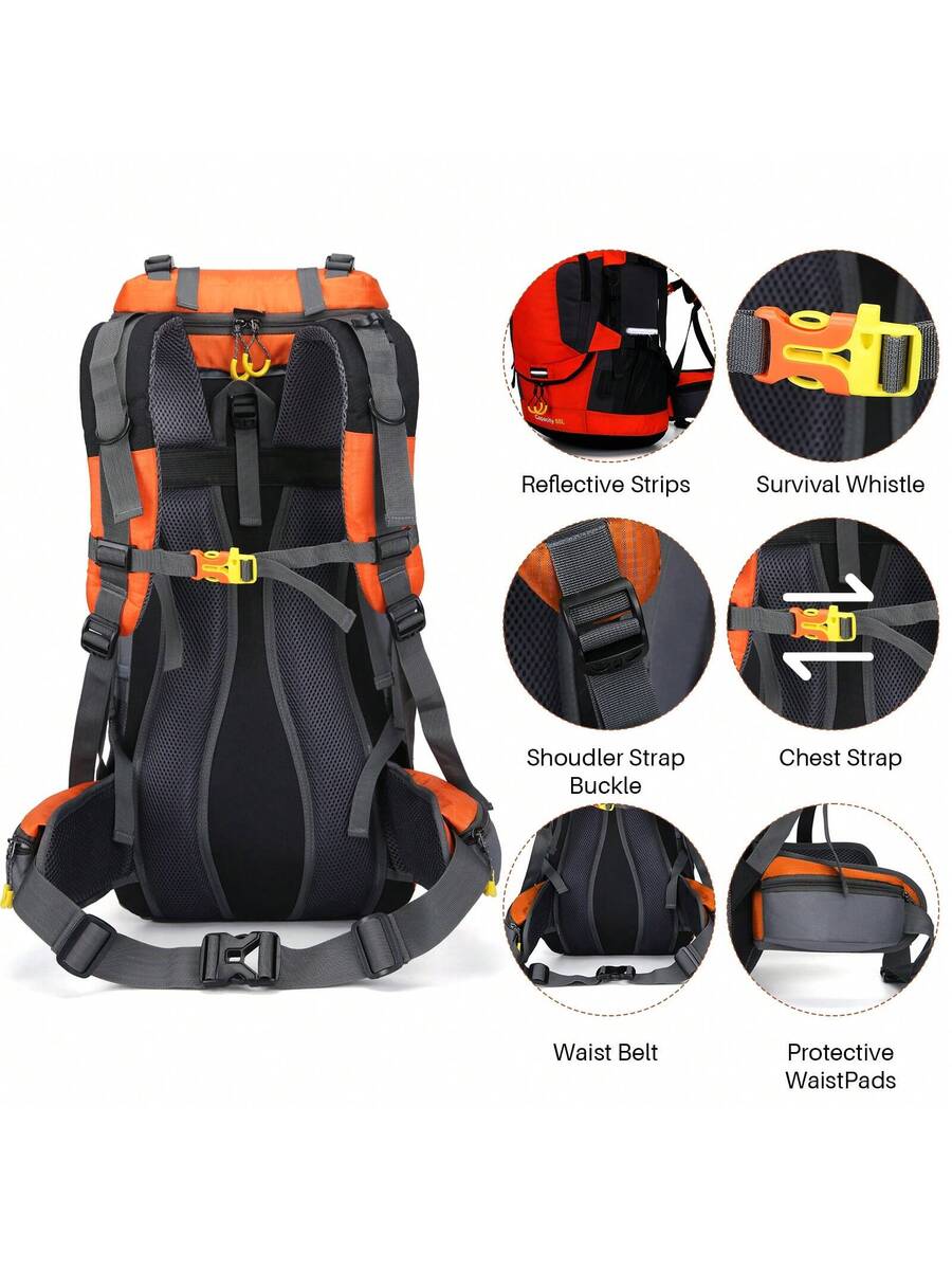 60L Waterproof Oxford Backpack – Hiking Backpack Waterproof recenzja i cena